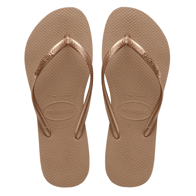 Slim Flip Flops Rose Gold Havaianas