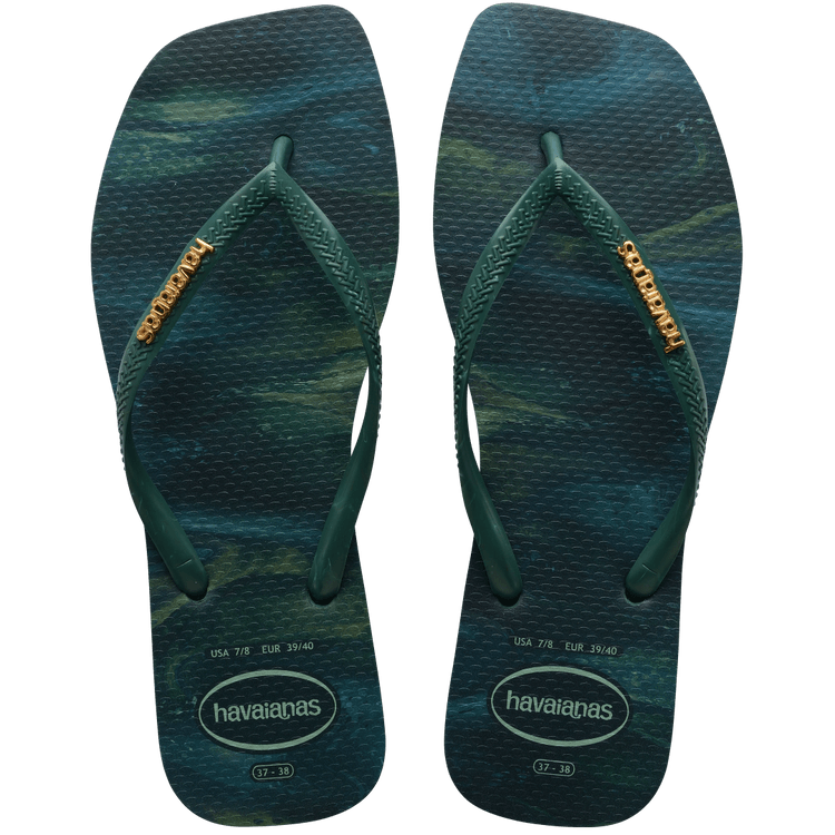 Slim Square Pantal Green Havaianas