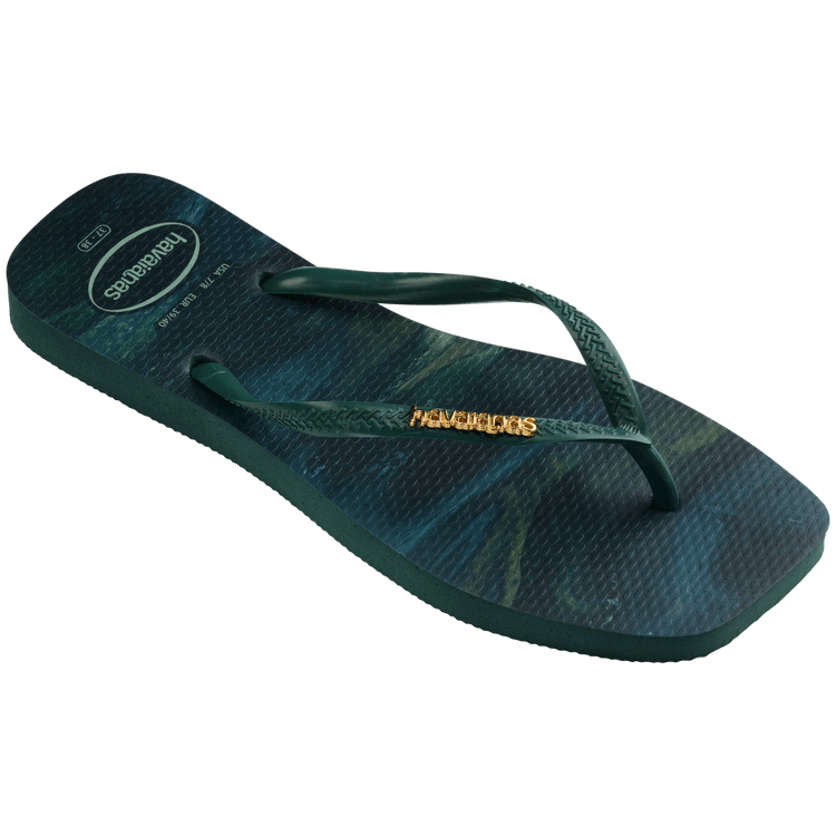 Slim Square Pantal Green Havaianas