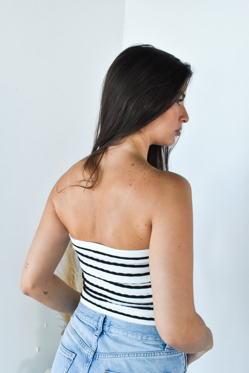 Twist Front Tube Top