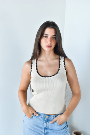 Ribbed Stitch Tank Top