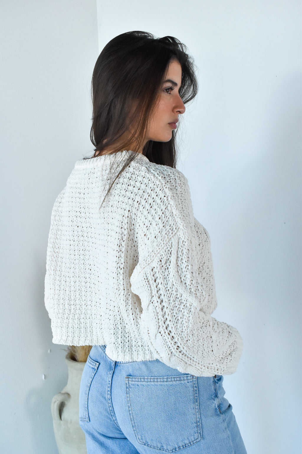 Chunky Cream Sweater