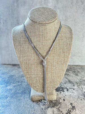 Y Multi Strand Necklace