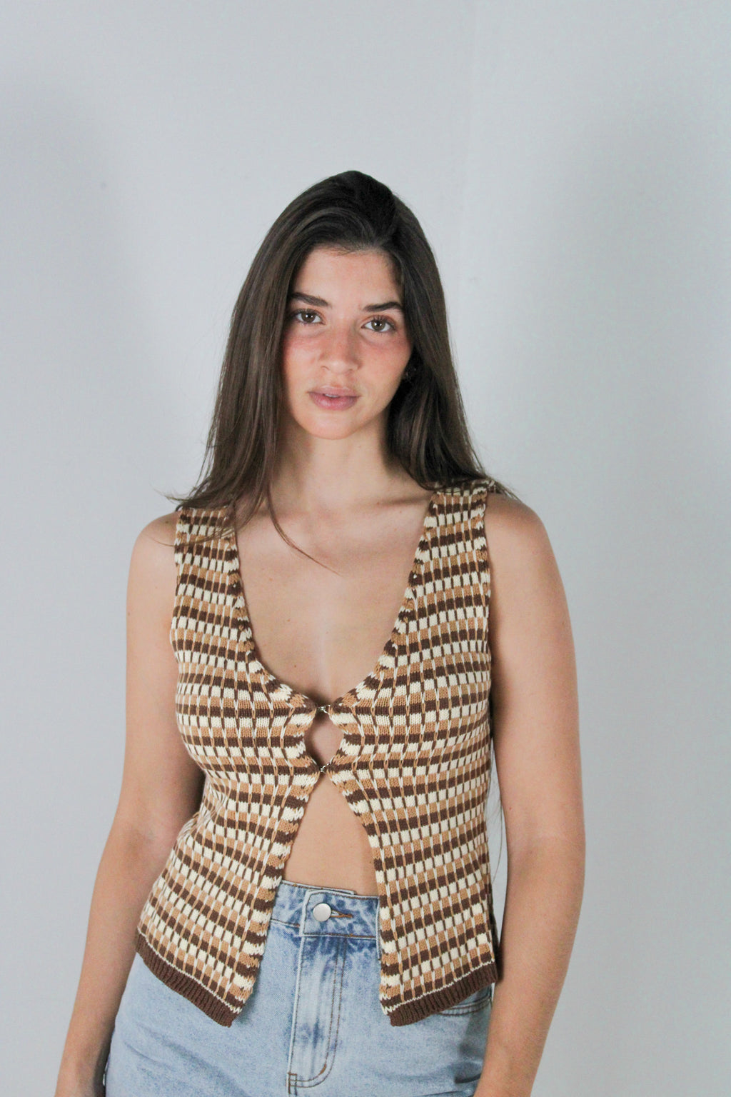 Knitted Vest Top