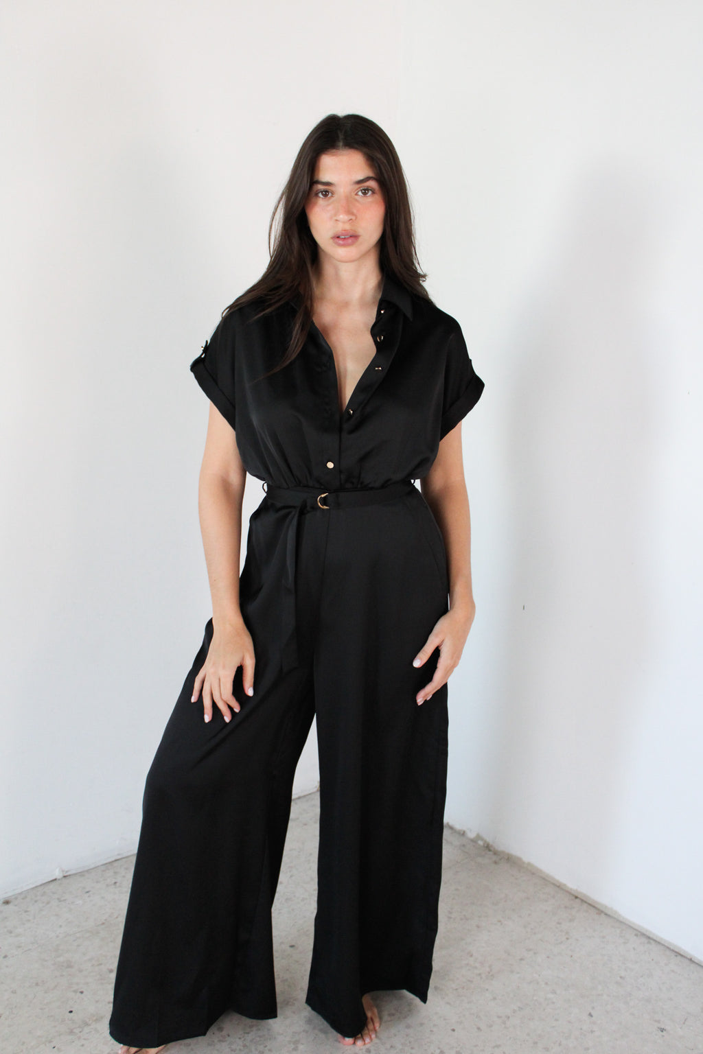 Belted Jumpsuit