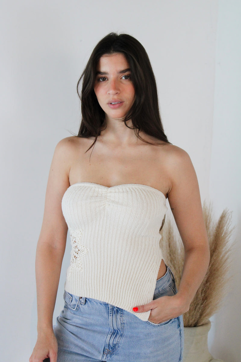 Crochet Asymmetrical Top