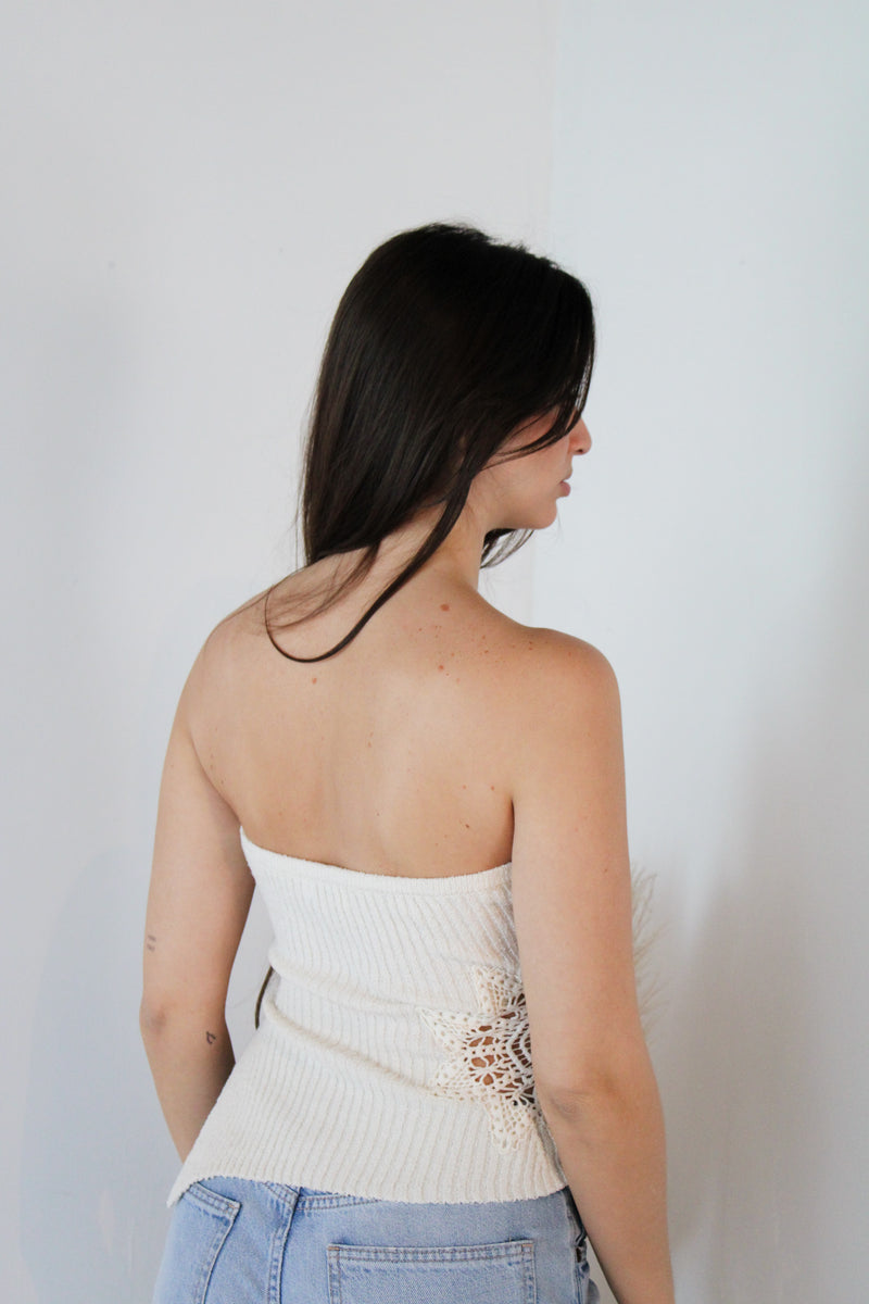 Crochet Asymmetrical Top