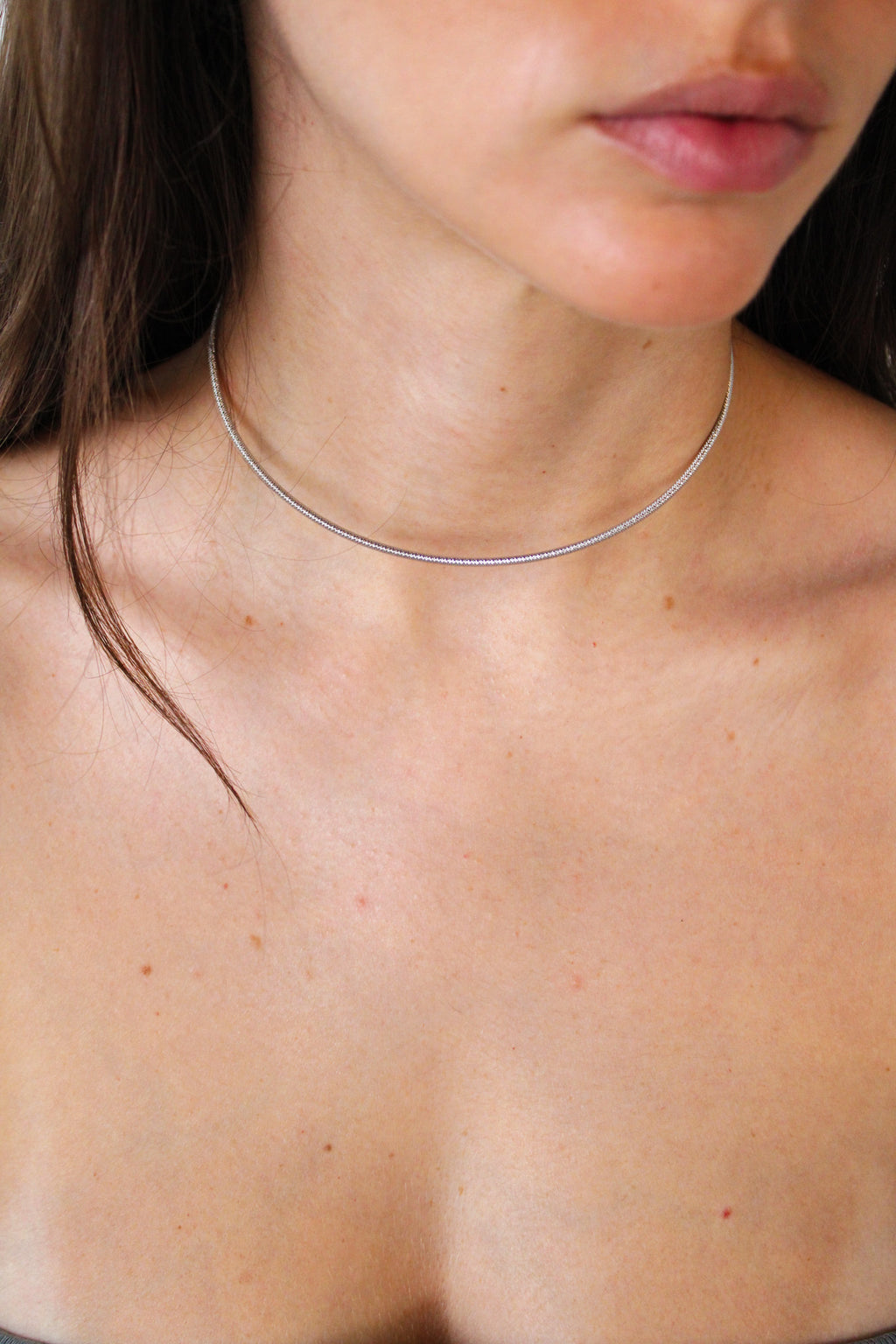 Thick Hammered Choker