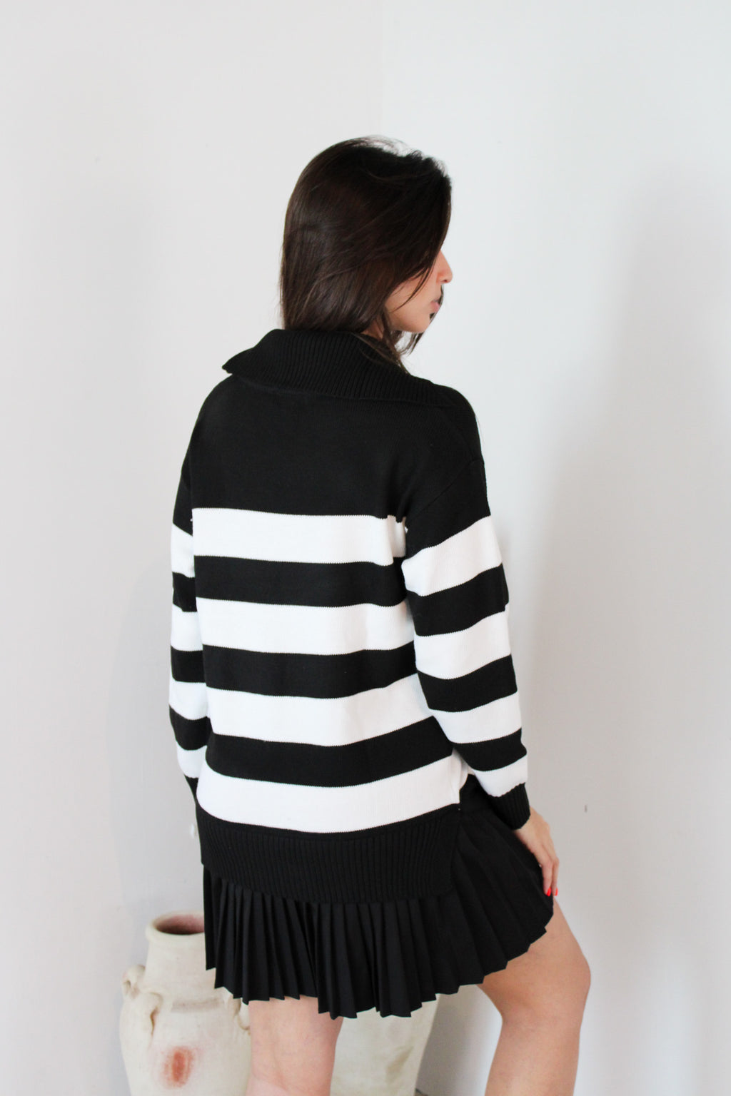 Stripe Sweater Dress