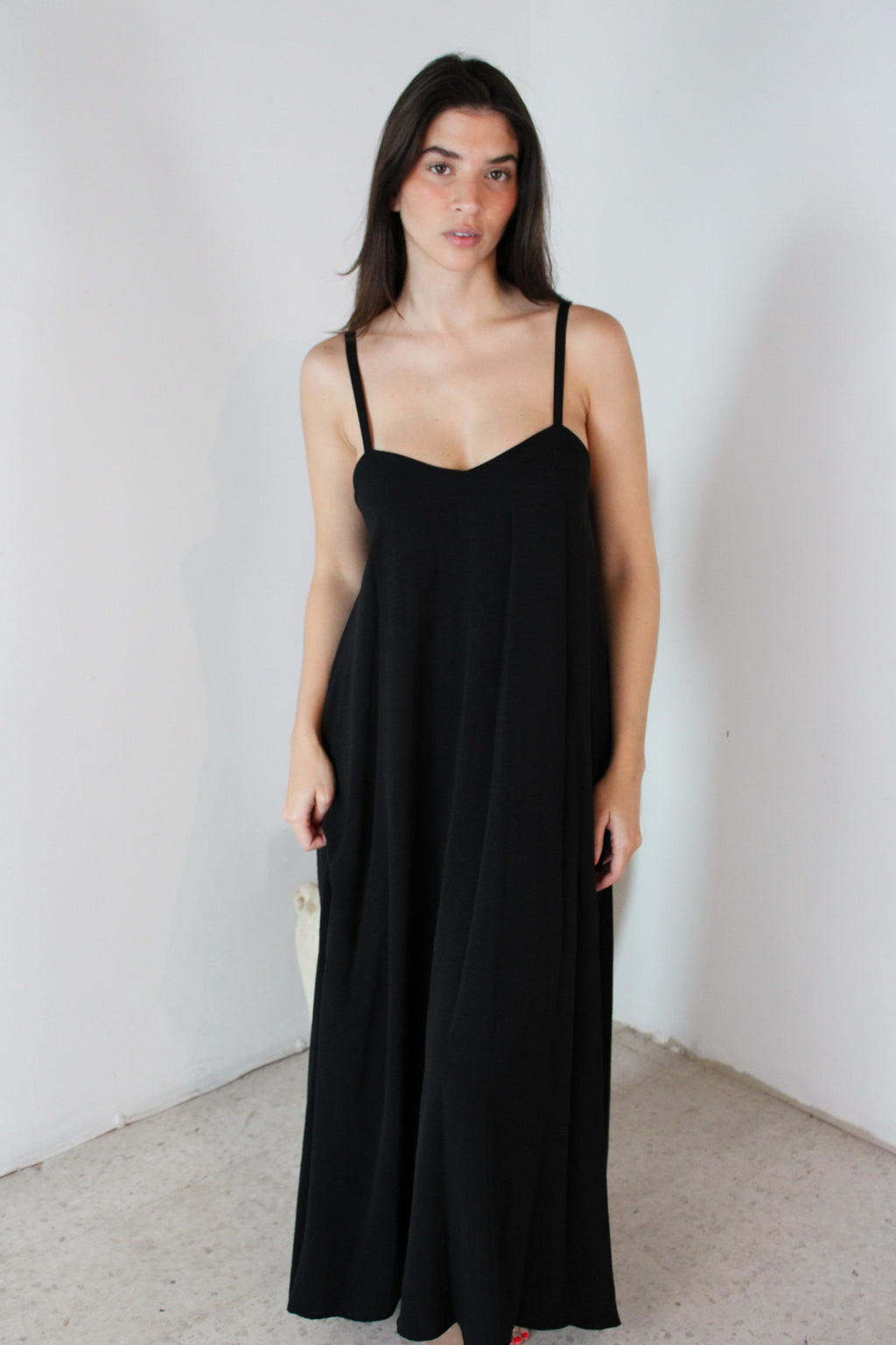 Black Cami Maxi Dress