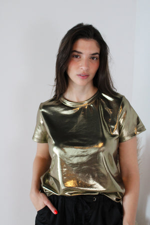 Metallic Basic Tshirt