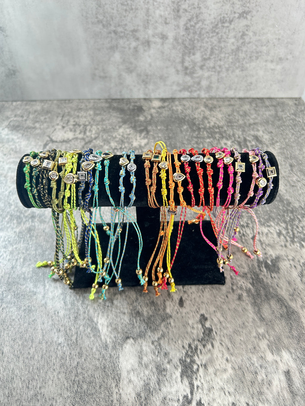 Multicolor Charm Adjustable Bracelet