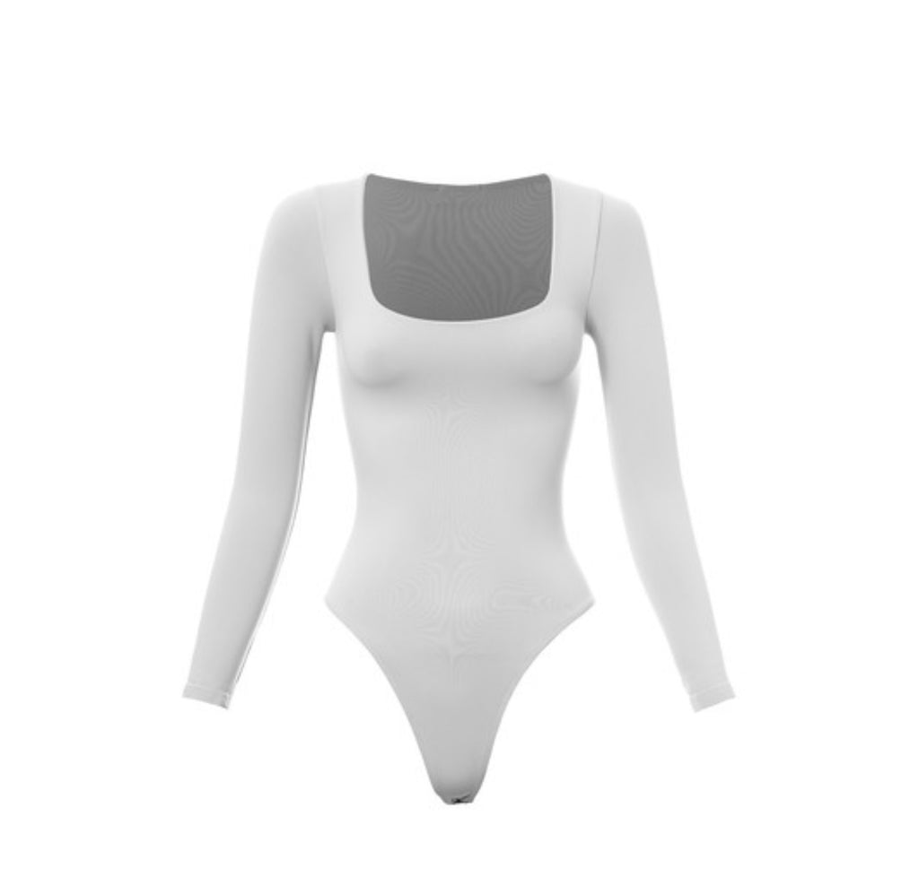 LS Square Neck Bodysuit