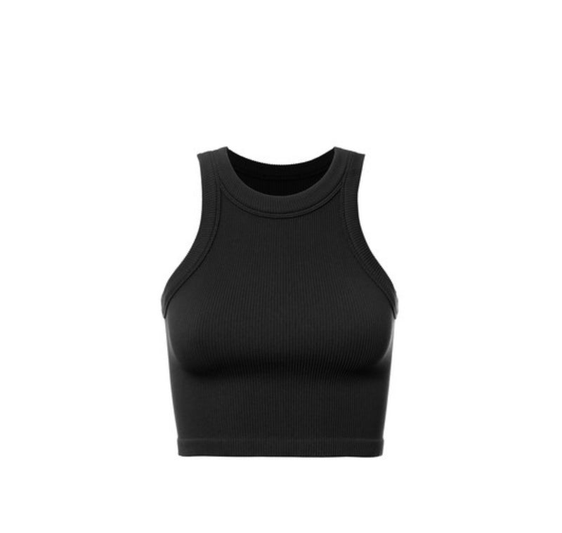 Thick Rib Crop Tank