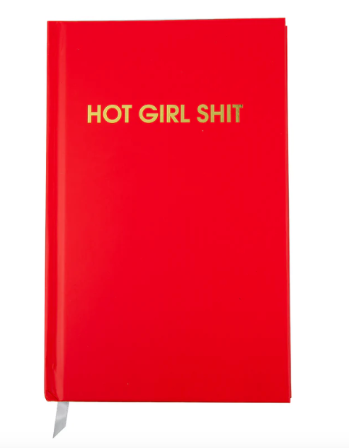 Hot Girl Shit - Fire Red Hardcover Journal