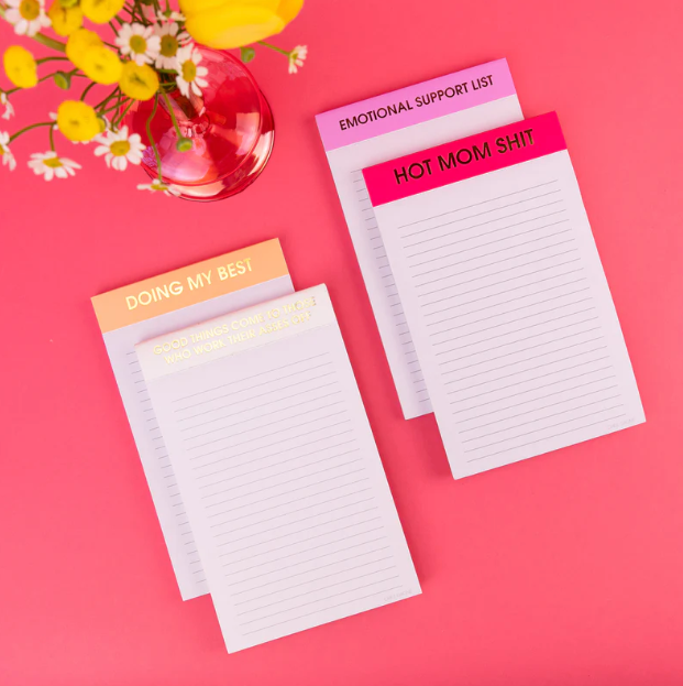 Hot Mom Shit - Lined Notepad