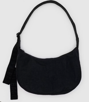 Medium Nylon Crescent Bag