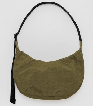 Medium Nylon Crescent Bag