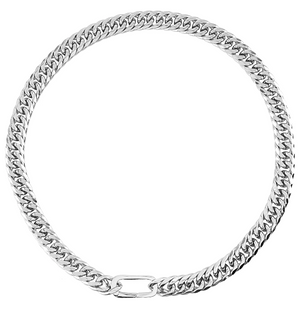 JUST CLICK SILVER CHAIN 16"