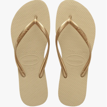 Sand Grey Slim Flip Flops