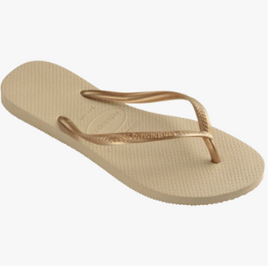 Sand Grey Slim Flip Flops