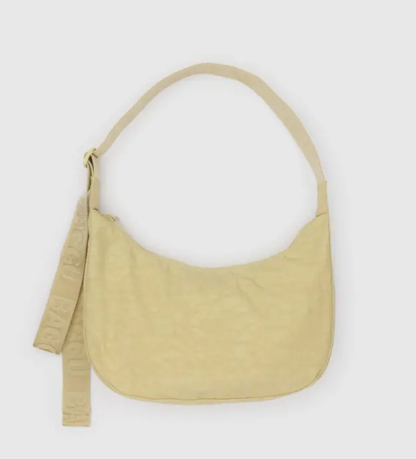 Medium Nylon Crescent Bag