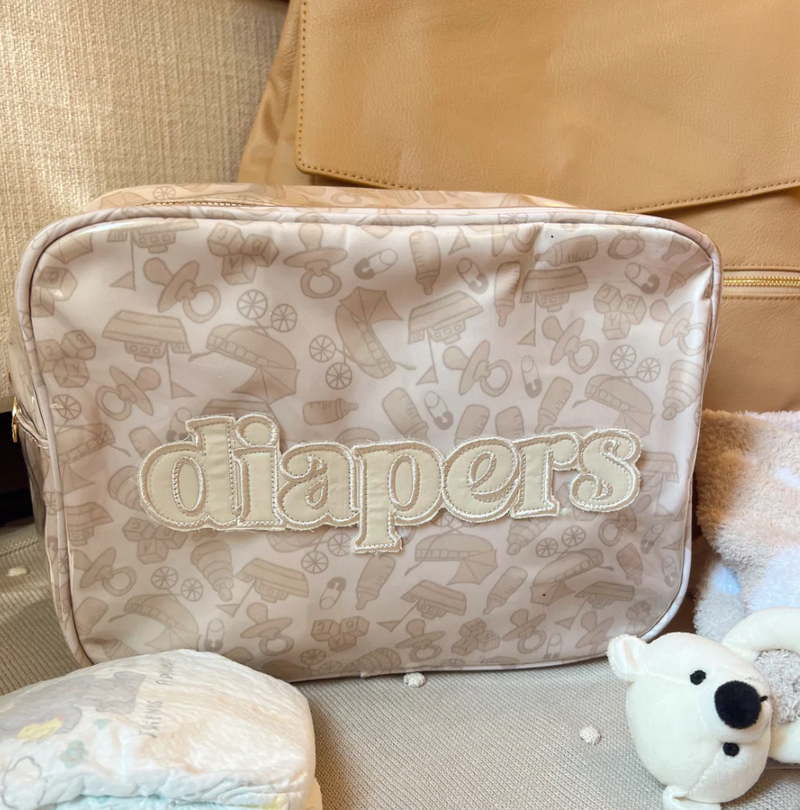 Diapers XL - Clear Coat Bag