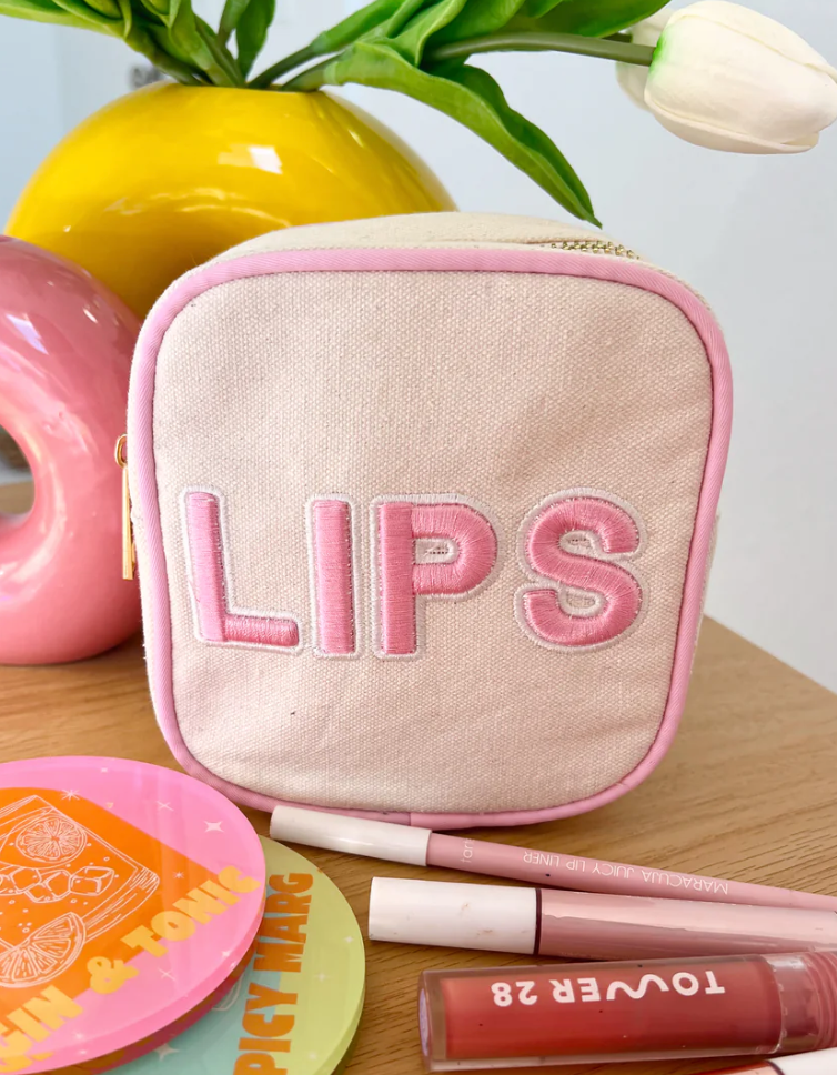 Lips Canvas Mini - Pink