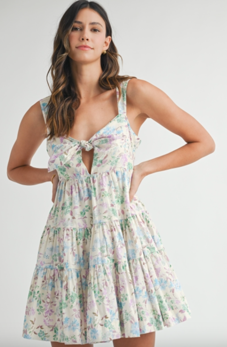 Floral A Line Dress