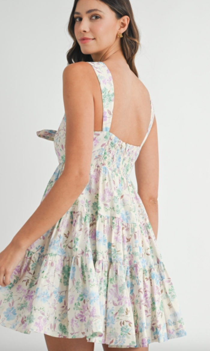 Floral A Line Dress