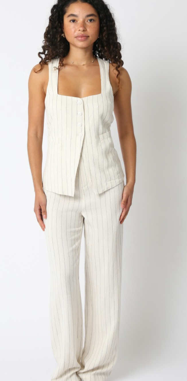 Milani Stripe Vest & Trouser Pants